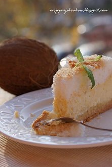 Sernik puszysty pod kokosow...