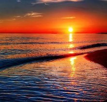 Piękny zachód słońca <3