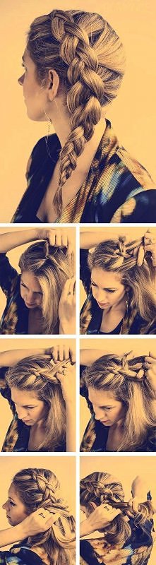 cudny warkoczyk - krok po kroku