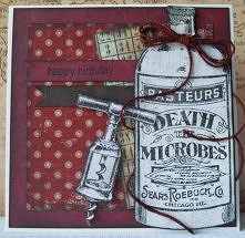 Moje dzieło :) 
 Ręcznie robiona kartka okolicznościowa.
 (13,5x13,5)
Kontakt: retrovirus.crafts@gmail.com