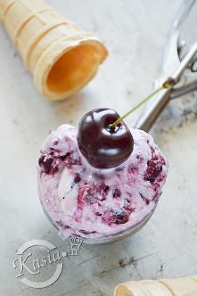 Przepis na domowe lody czer...