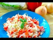 Surówka z kapustą i papryką - Jak zrobic - Smakowite Dania