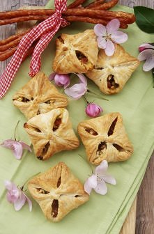 Piknikowe sakiewki z kabanosami