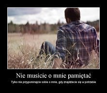 nie musicie...