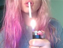 I jakie niesamowite włosy.. :)