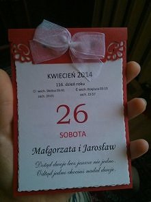 zaproszenia ślubne :)