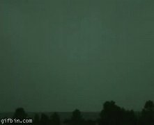 burza w zwolnionym tempie - gif