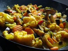 Warzywa w sosie curry