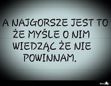 Nie potrafię inaczej ...