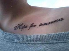 hope for tomorrow