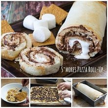 pianki krakersy i jagody w cieście na pizze :D