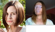 mam problem... chciałabym ściąć włosy mam takie jak na fotografii po prawej długość do łopatki końcówki rozjaśniane a chciałabym ściąć tak jak ma Magdalena Kumorek :)  myślicie ...