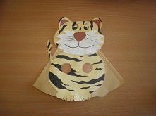 tygrysek z filtra od kawy