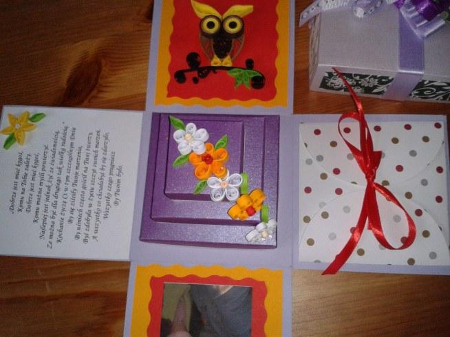 Exploding box na urodziny