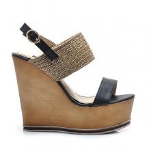 Koturny na lato. Klik w powiększone zdjęcie po więcej szczegółów - WYSOKIE KOTURNY SERGIO MY108B /S1-113P