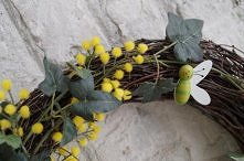 Wielkanoc wieniec. Wianek. Eco-Style. Moja praca.