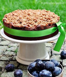 Kakaowe ciasto ze śliwkami ...