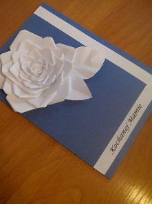 kartka z zyczeniami handmade
