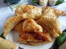 Ciastka francuskie z kabanosami