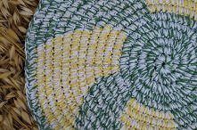 Dywanik szydełkiem. Moja praca