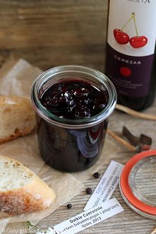 Dżem czereśniowy z octem ba...