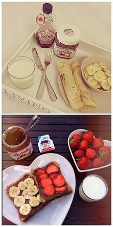 Nutella, zawsze pasuje :)