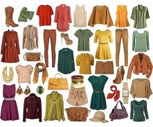 Colours suitable for the beauty type, autumn - Kolorystyka odpowiednia dla danego typu urody, jesień, cz. II