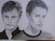 B. James i C. Morgan. Wykonane prawie 2 lata temu. 
Rysuję też na zamówienie. 
kingamalejki@gmail.com