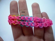 Rainbow Loom - wzór infinity
wandmjewellery.blogspot.com