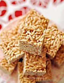 Batoniki ryżowe z krówkami