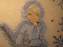 mój rysunek Jack z bajki "Strażnicy Marzeń" :)