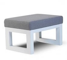 Ikeowy stolik na przypiłowanych i sklejonych niżej nóżkach + gąbka omateriałowana