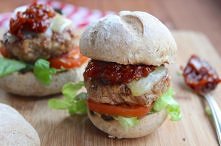 Mini burgery a'la G. R., sos barbecue