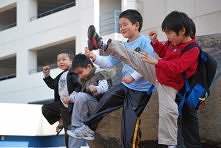 little brothers Karate Kyokushin. Los Angeles