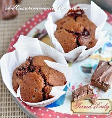 MUFFINY CZEKOLADOWE Z MARSAMI