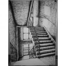 Schody na wydziale AiU PB ;)
Moja własna praca ;)
Rysunek / obraz