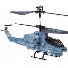 Zdalnie sterowany helikopter Syma S108G Cobra wojskowa jednostka, replika AH-1 Cobra biorącego udział w akcji Pustynna burza. Model ten wyprodukowany jest przez cenioną firmę SY...
