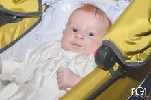 mój aniołek podczas chrzcin:)