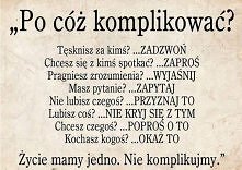 To takie proste, prawda?