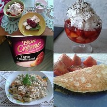 Śniadanie: chleb razowy z serkiem jogurtowym, sałatą, camembertem i żurawiną, owoce z jogurtem naturalnym i wiórkami kokosowymi oraz maślanka smakowa
II śniadanie: jogurt
Obiad:...