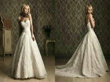 Suknia ślubna dla prawdziwe...