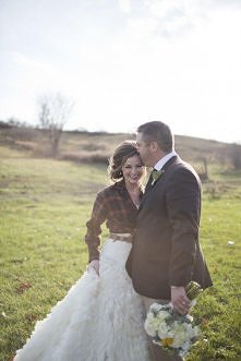 Instead of bolero - Zamiast bolerka ślubnego na chłodniejszy wieczór