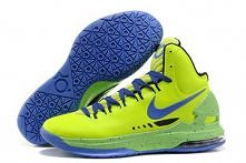 Menˊs Kevin Durant V Nike ID Shoes Volt/Blue