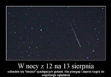 spadające gwiazdy 12 sierpnia!!