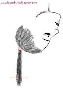 Cięcie z dłuższą grzywką