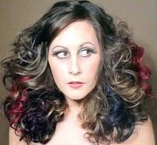 Świetna fryzura na Hallowee...