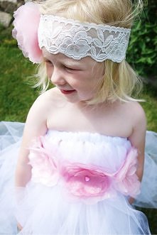 DIY Sukienka dla flower gir...