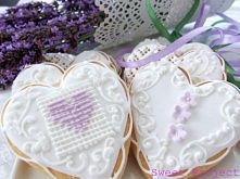 Poczuj się jak w Prowansji...
Ślubne ciasteczka w bieli i fiolecie.. delikatne i zmysłowe.
Znajdziecie mnie również na FB:
Sweet Project
Zapraszam do polubienia strony