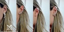 How to turn earrings into ear cuffs