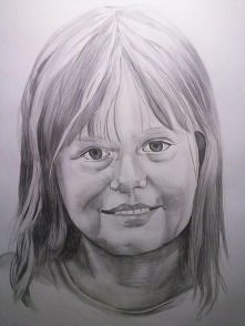 Obrazek na zamówienie. Dostałam dosyć ciemne zdjęcie, dlatego dość mocne cienie. Zapraszam po następne zamówienia na facebook na " Art of Dominika "